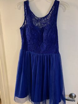 Royal blue Dress