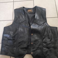 Leather Vest