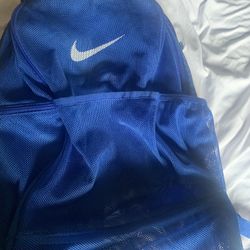 Blue Nike Back Pack