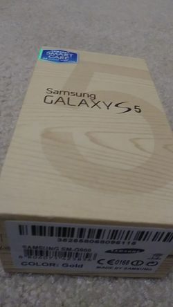 New unlocked international version Samsung Galaxy S5 phone
