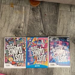Just Dance 2015,2016,2018