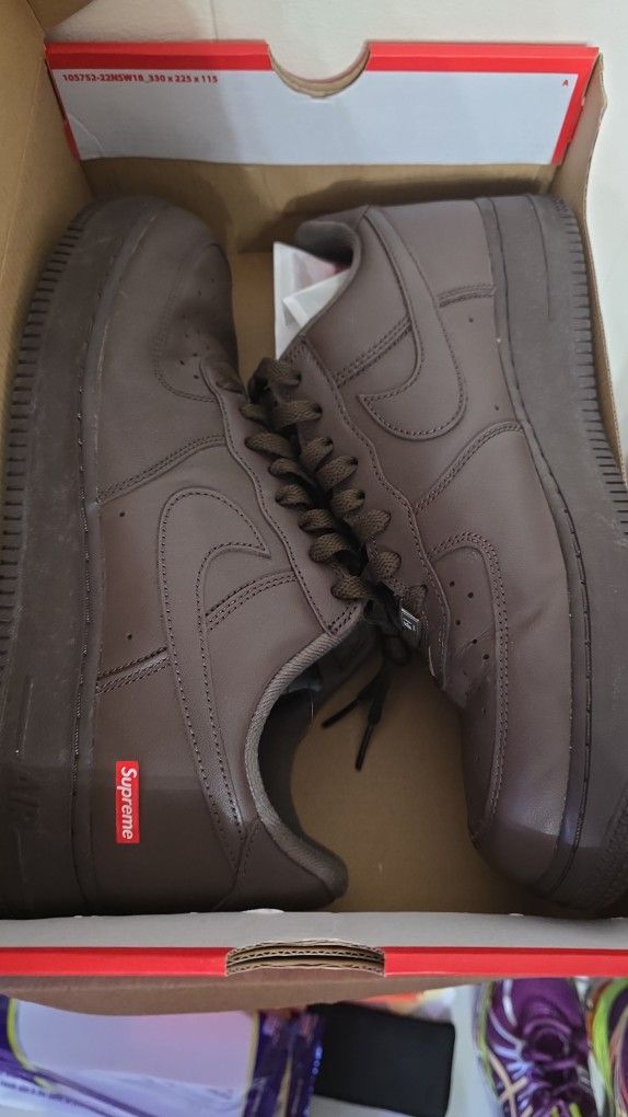 Air Force 1 Supreme BAROQUE BROWN