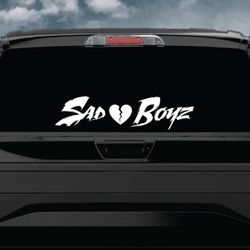 Car Decal Sticker JDM Truck Window Windshield Racing Auto Sad Boyz