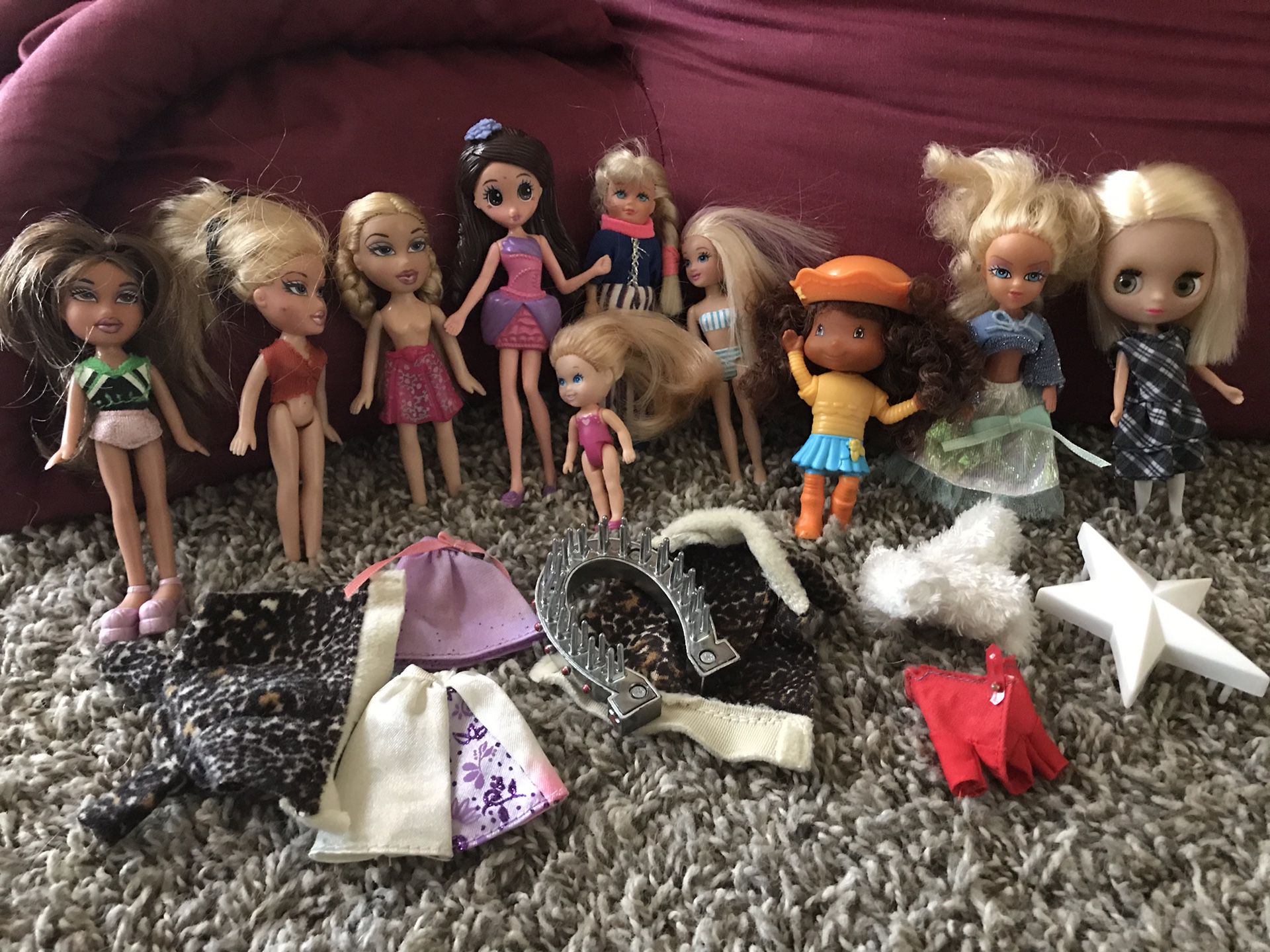 Mini Bratz Dolls and Miscellaneous