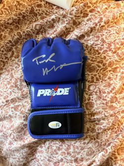 Tank Abbot Signed Pride Glove