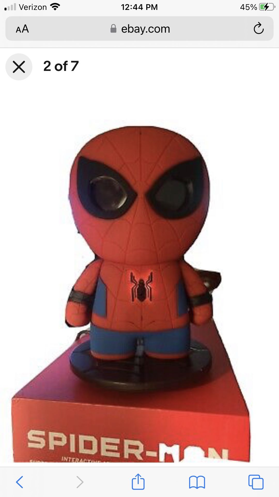 Brand New Sphero Spider man App Enabled Toy