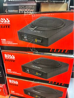Boss self powered 8” compact sub