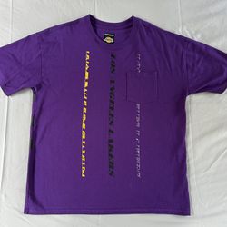 LA Lakers Express Heavyweight Cotton Chest Pocket T-shirt