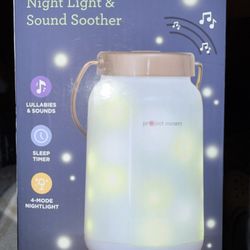 Night Light And Sound Soother 