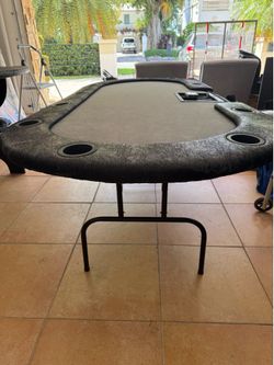 Poker Table, Very lightly used $100