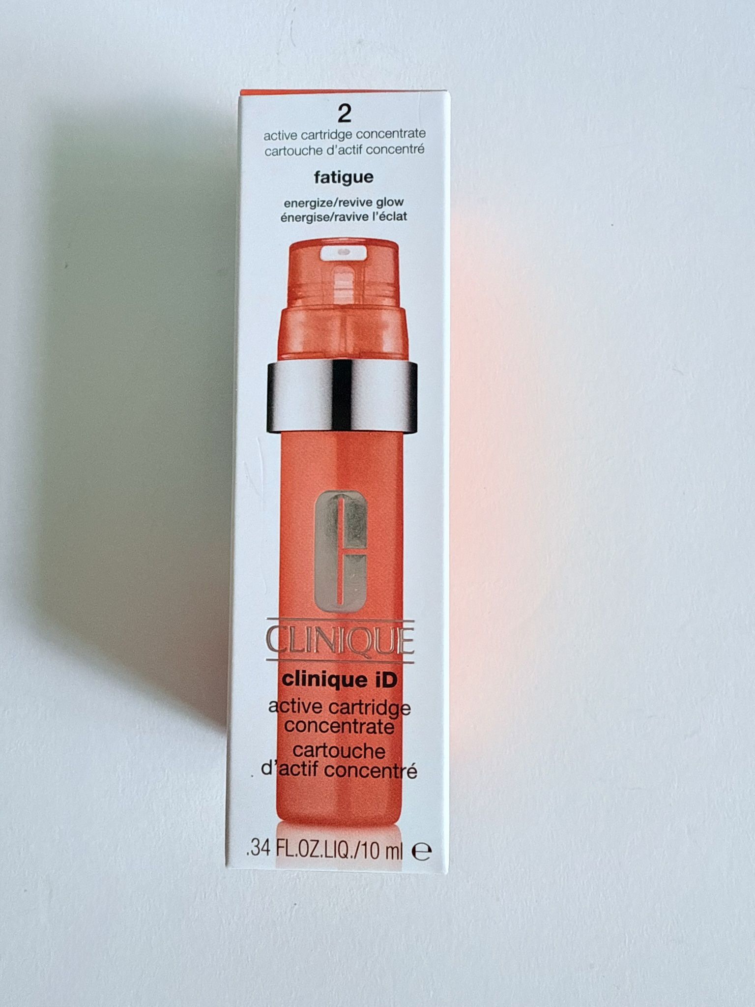 Clinique Active Cartridge Concentrate Fatigue Energize Revive Glow Skin Care New