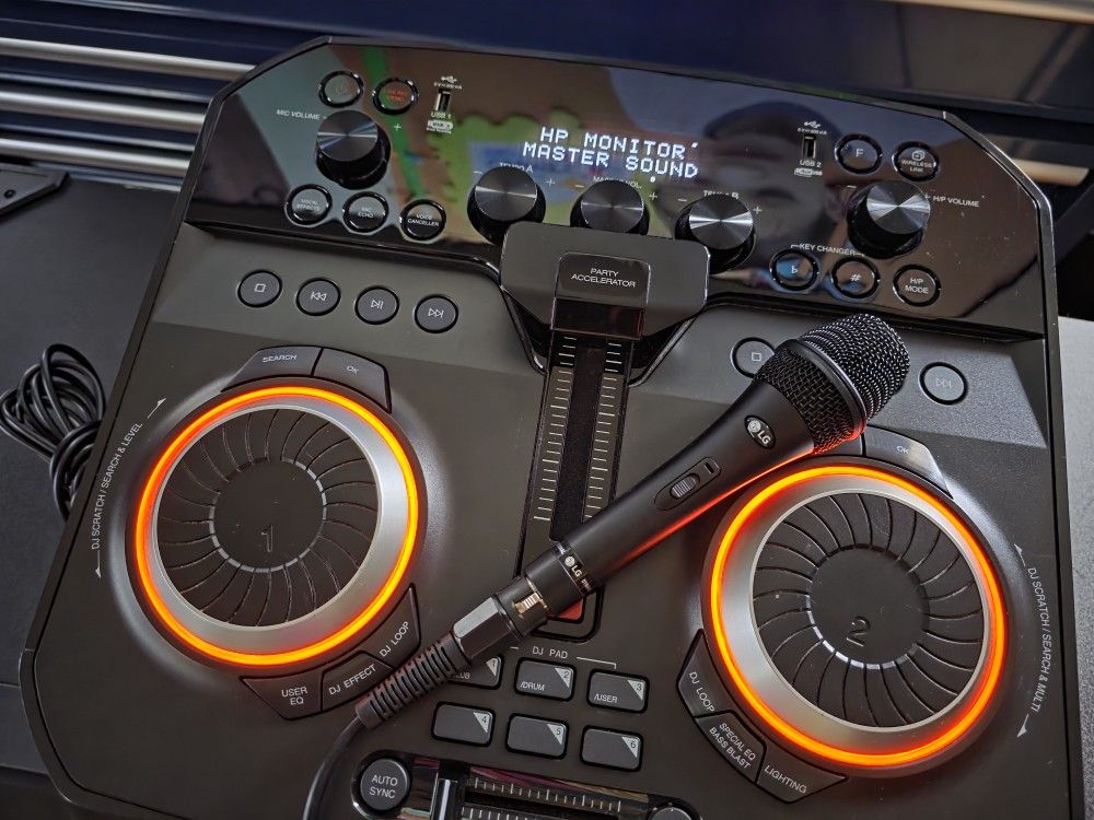 LG CK99 5000W LOUDR Auxiliary Hi Fi Entertainment System with