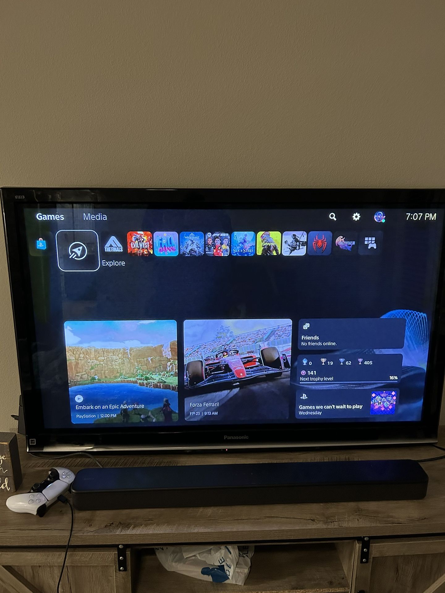 50” TV with Amazon Firestick