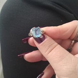 Avon Blue Topaz ring
