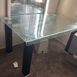 Glass table
