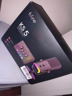 FIFINE Gaming Streaming Bundle, AM8 Dynamic XLR/USB Gaming Mic with Audio Mixer