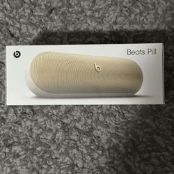 Beats Pill Champagne Gold New & Sealed