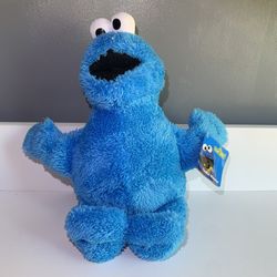 New Kohls Cares Kohl’s Sesame Street Cookie Monster Plush Blue NWT Tags