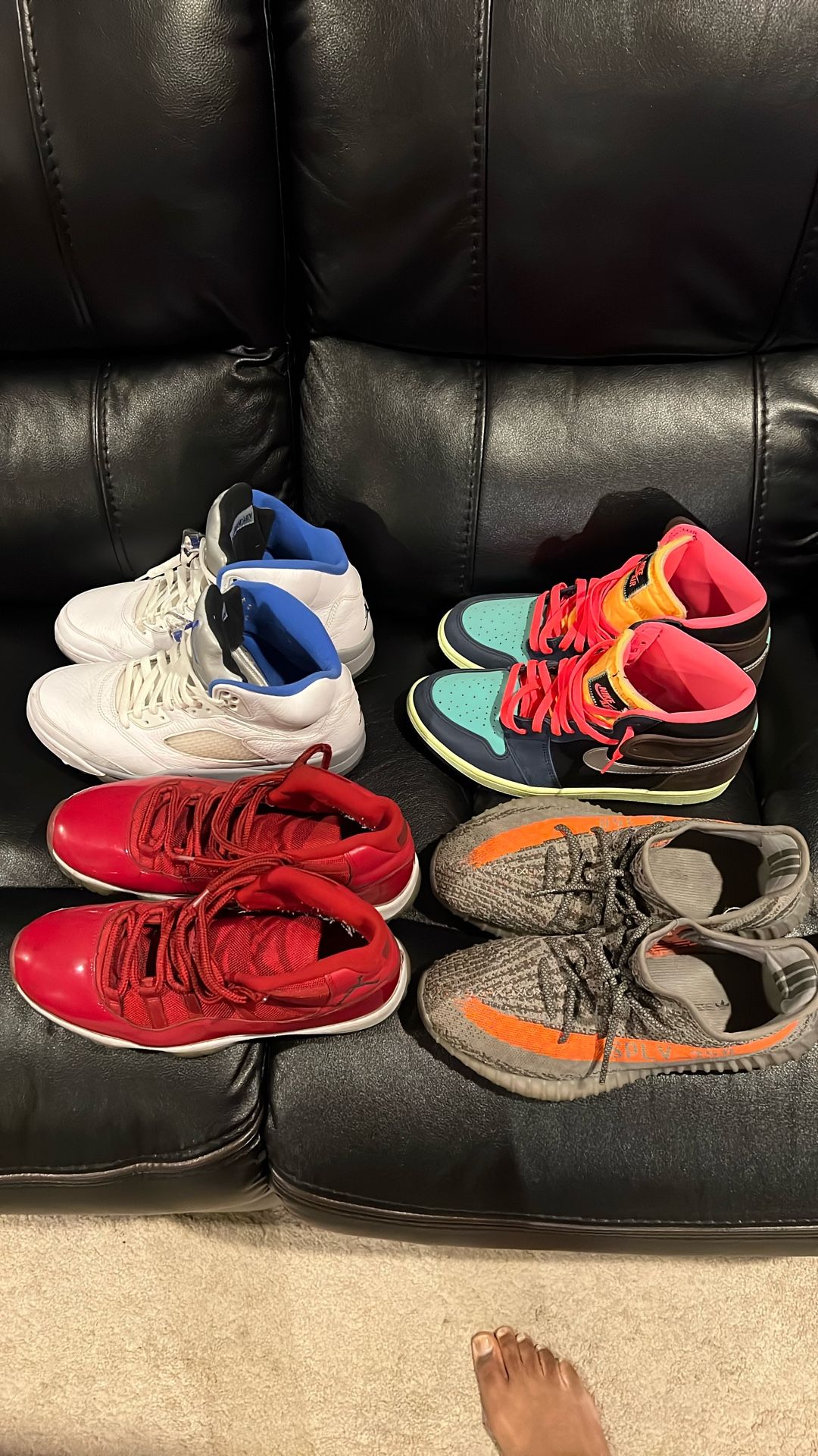 Used Jordan’s And Yeezy 350