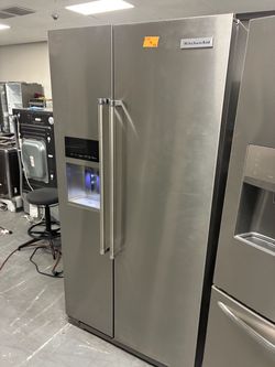 KitchenAid Stainless Steel Side-by-Side Refrigerator