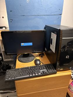 Compaq Presario+Dell setup