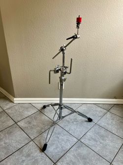 DW DWCP9900AL 9000 Series Heavy Duty Air Lift Double Tom Stand With 9000L cymbal arm