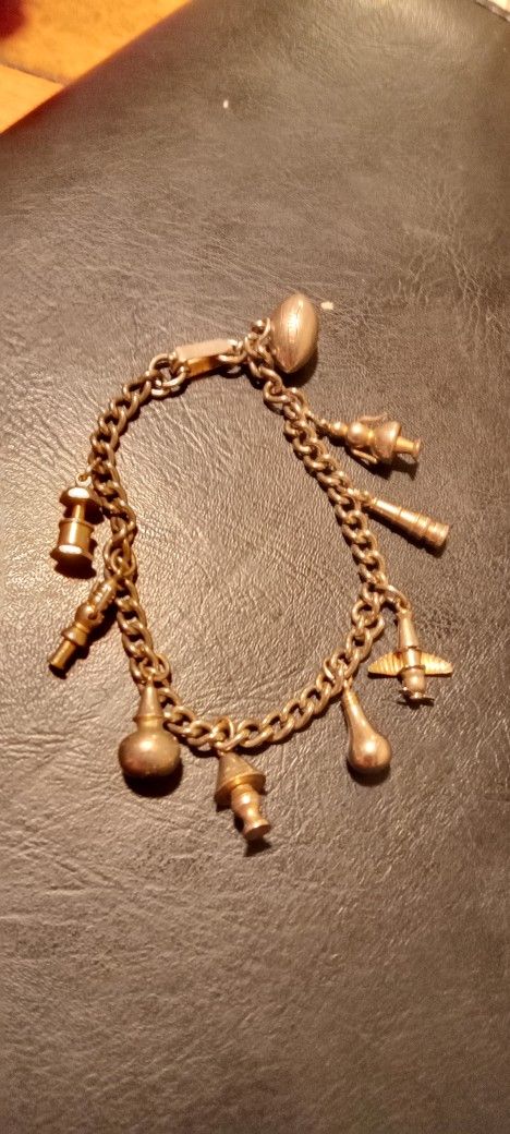 WWII Era Charm Bracelet 