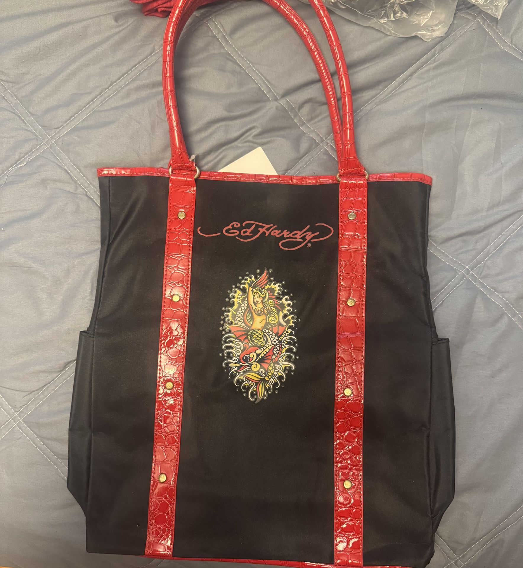 Ed Hardy Tote Bag (New)