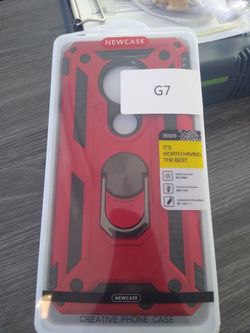 Motorola G7 Red Case Brand New