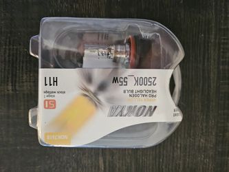 Nokya Yellow Fog Light Bulbs H11 Size