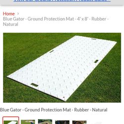 Blue Gator Ground Protector Mat