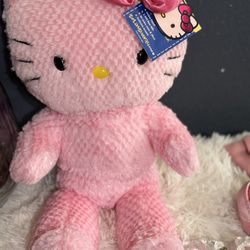 Build A Bear Sanrio pink waffle Hello kitty 2011  Retired NWT