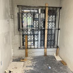 Iron Window (Reja de Ventana) $300 (63 1/2 by 62) 