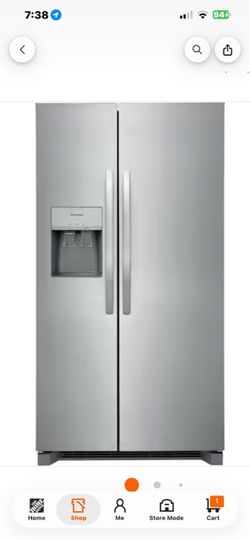 New Frigidaire refrigerator/nuevo refrigerador
