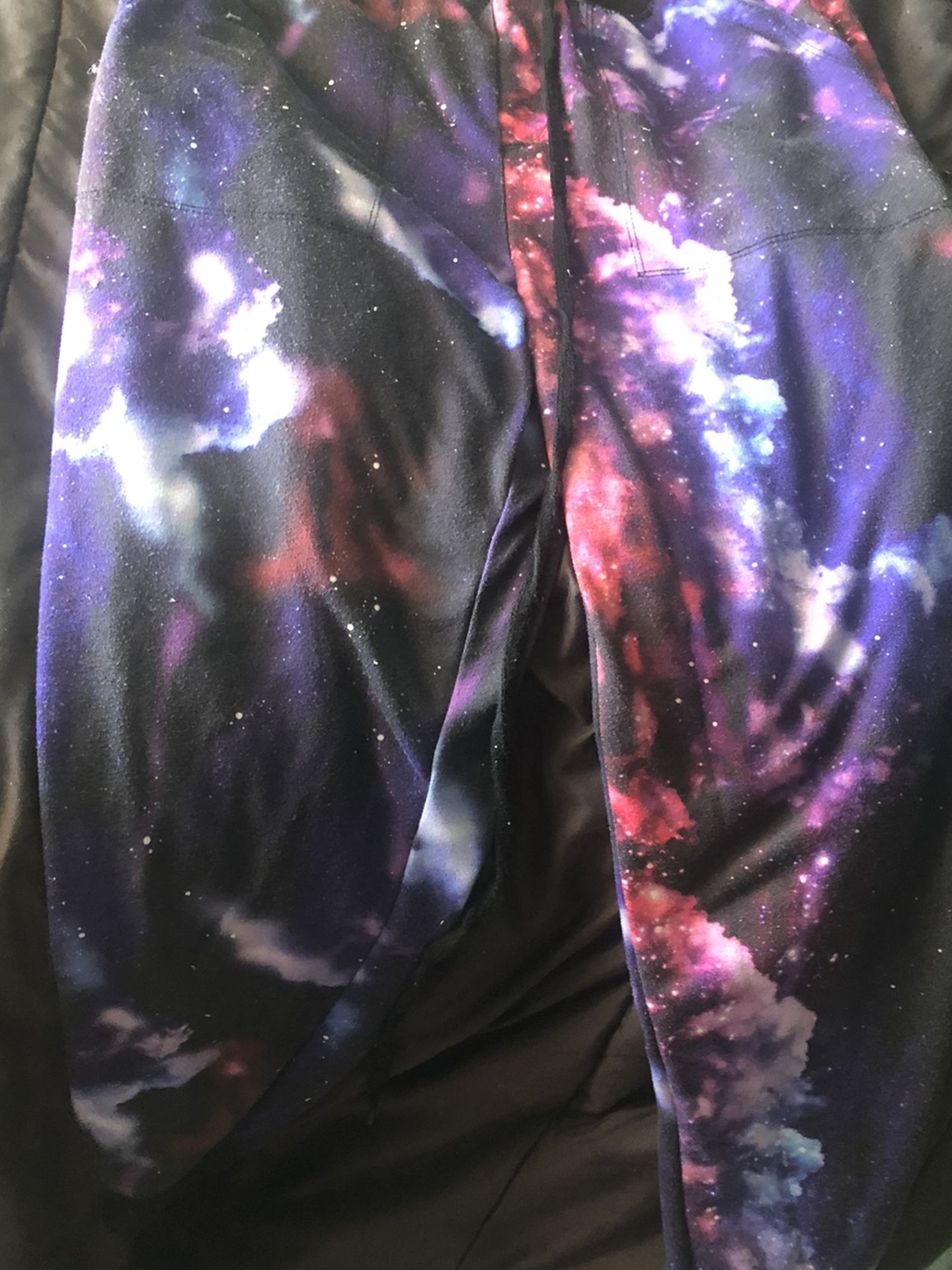 Carbon galaxy jogger sweatpants size extra large