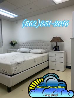 King size diamond bed frame with dresser cajonera Comoda mueble