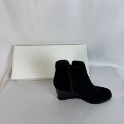 Style Co Haidynn Wedge Booties Black