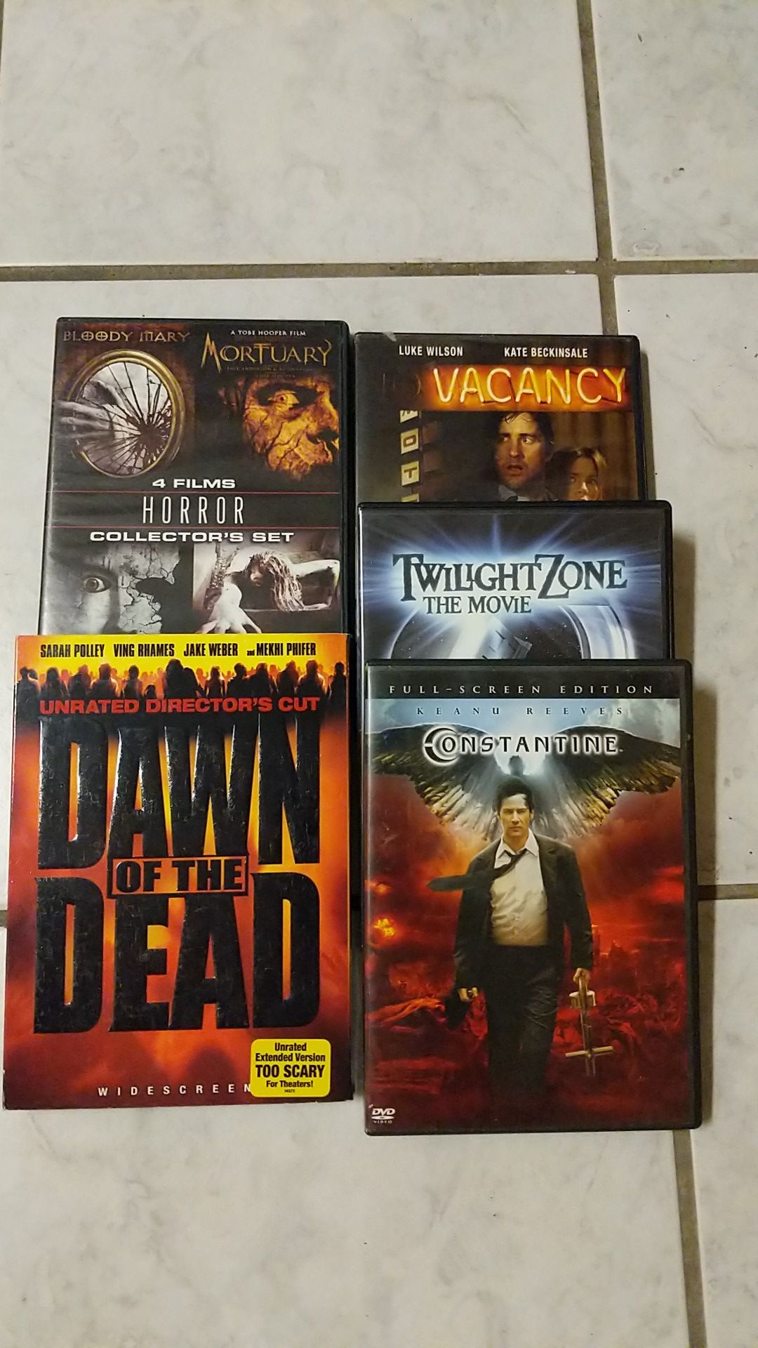 Horror DVDs