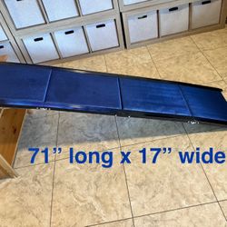 Dog Car Ramp Blue