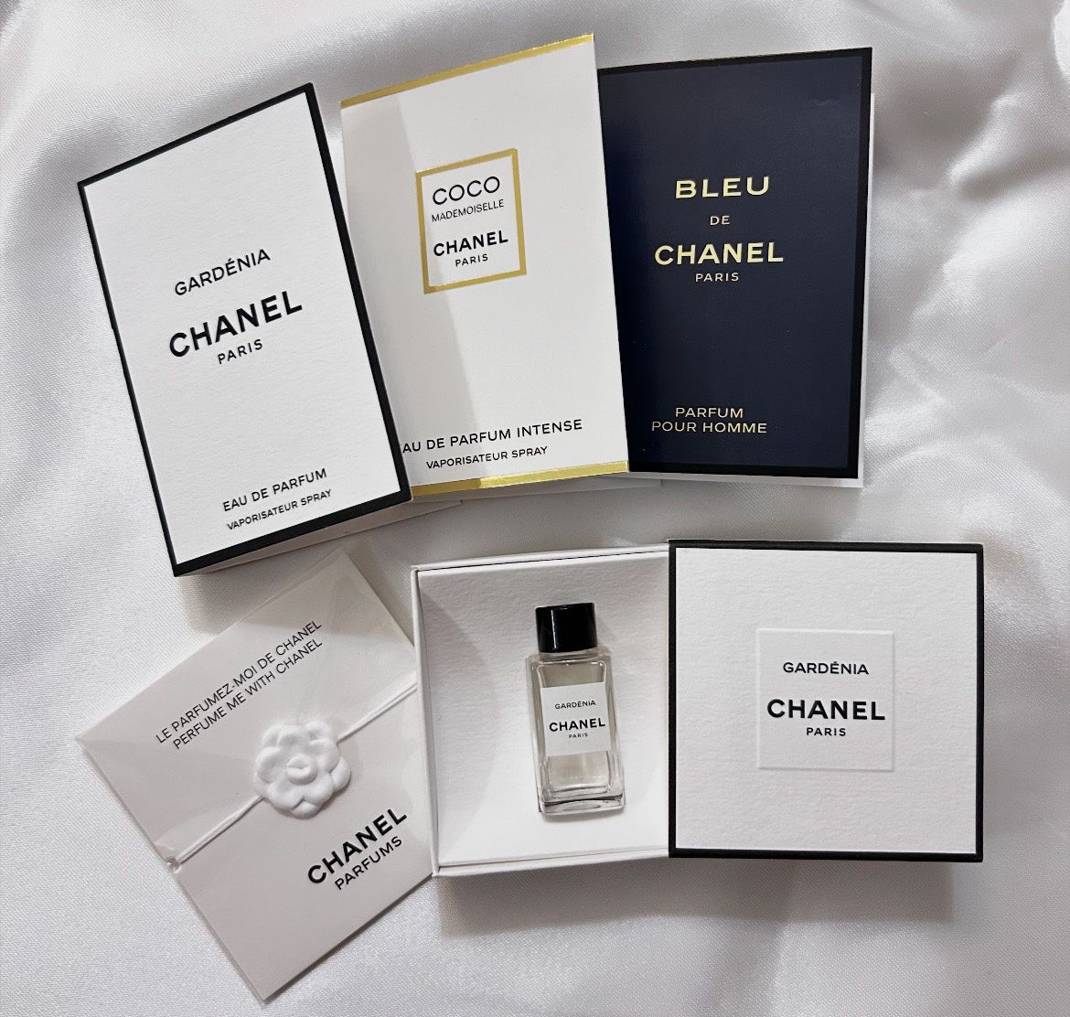 Chanel Fragrance sample bundle
