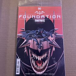 ⭐️ Batman Fortnite Foundation #1 Sealed Comic Book 2021
