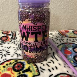 Glitter Tumbler $20