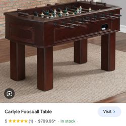 Foosball Table 