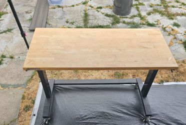 Husky Workbench with Wood Top