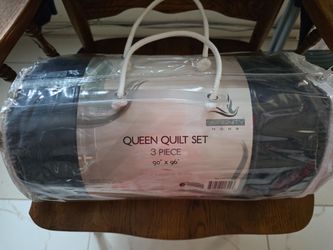 Serenty Home: queen quilt set 3 pieces