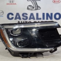 2024-2025 VOLKSWAGON ATLAS CROSS SPORT LED HEADLIGHT RIGHT PASSENGER SIDE OEM 