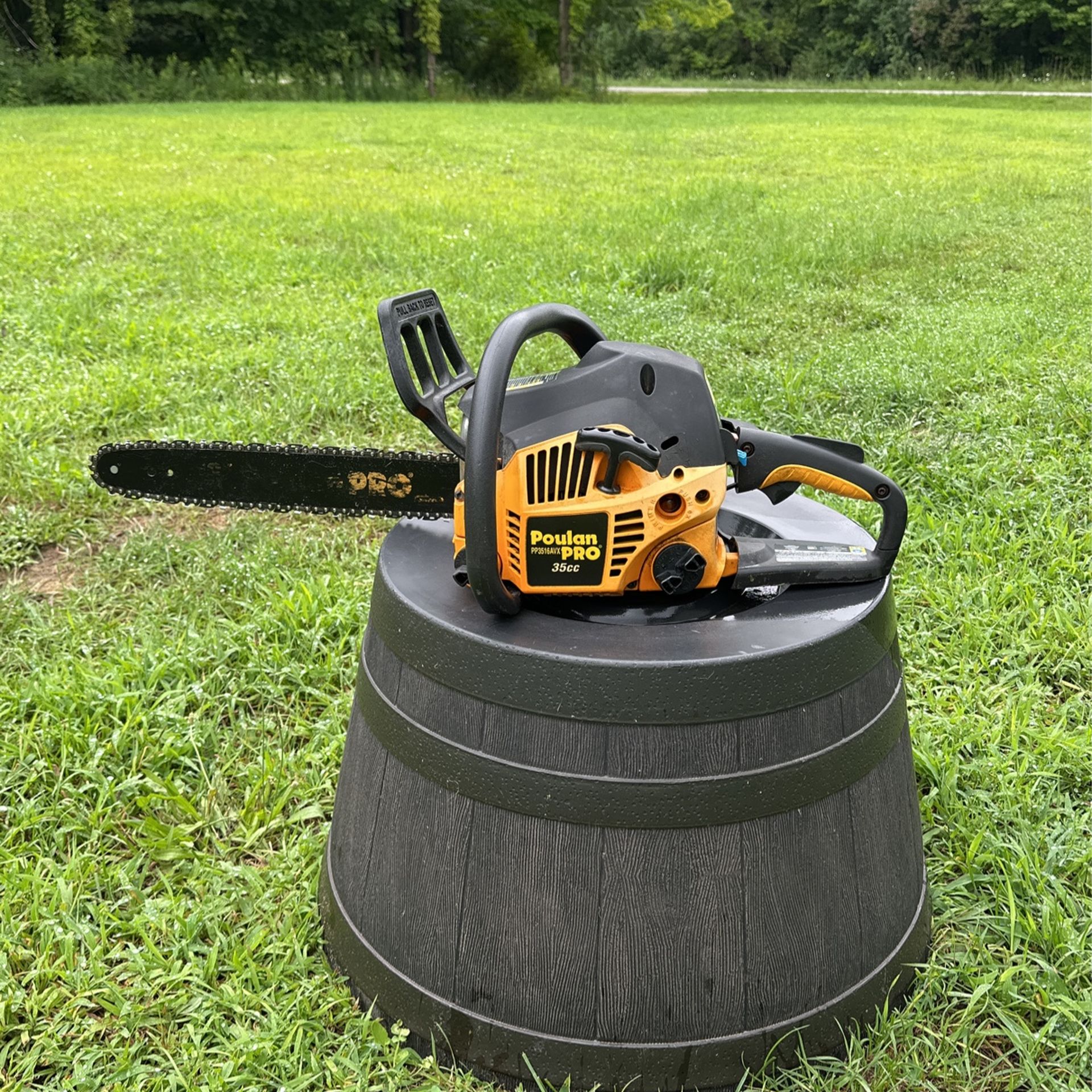 Poulan pp3516avx pro 35cc deals