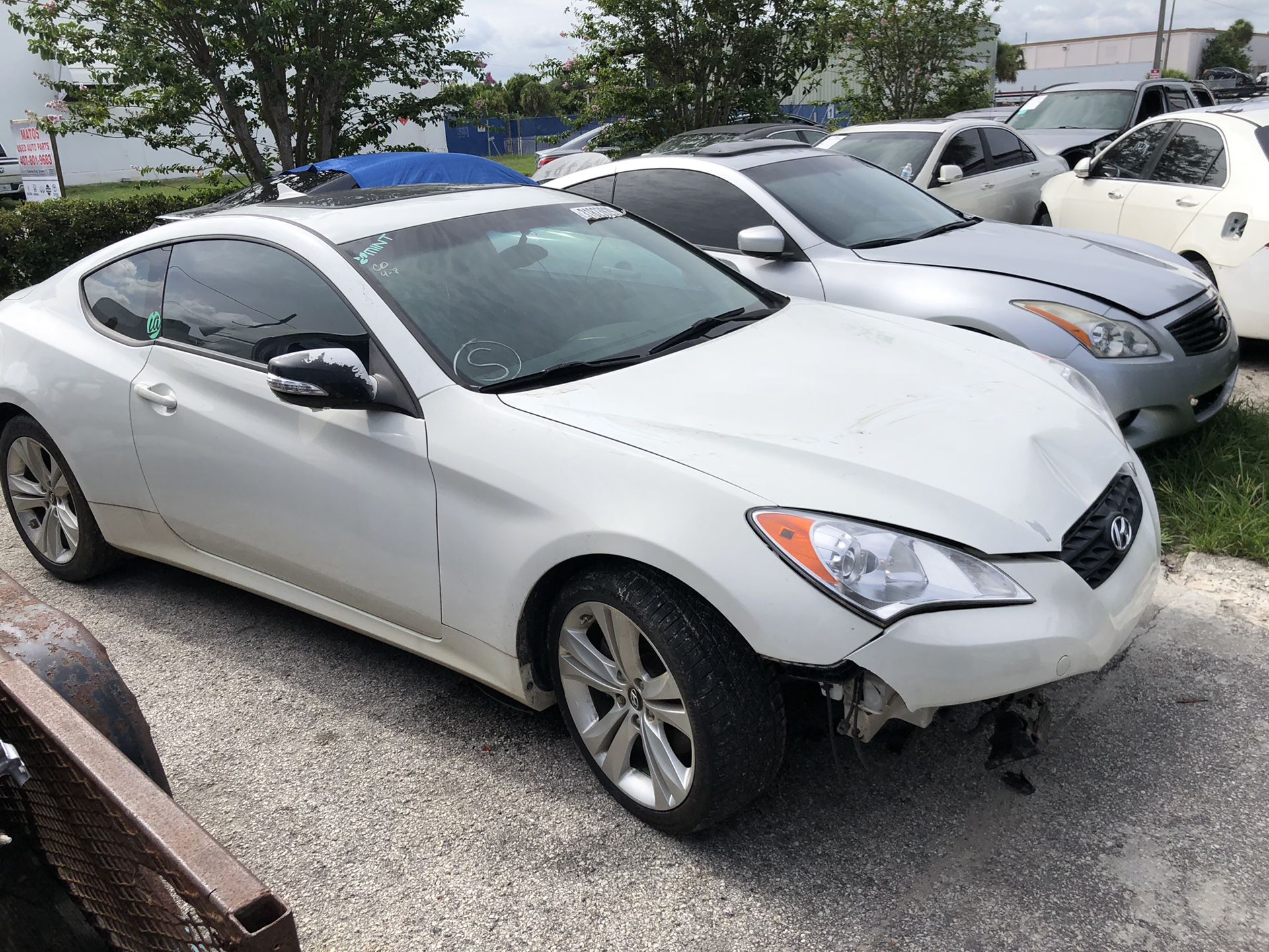 Hyundai Genesis Coupe for part out