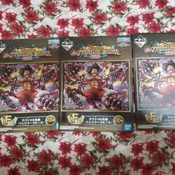 Anime One Piece Foil Stamped Shikishi Set of 3 For 25.00