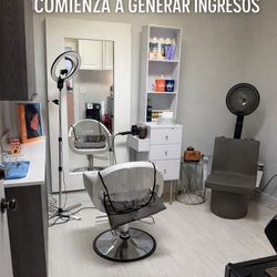 Cabina en centro médico